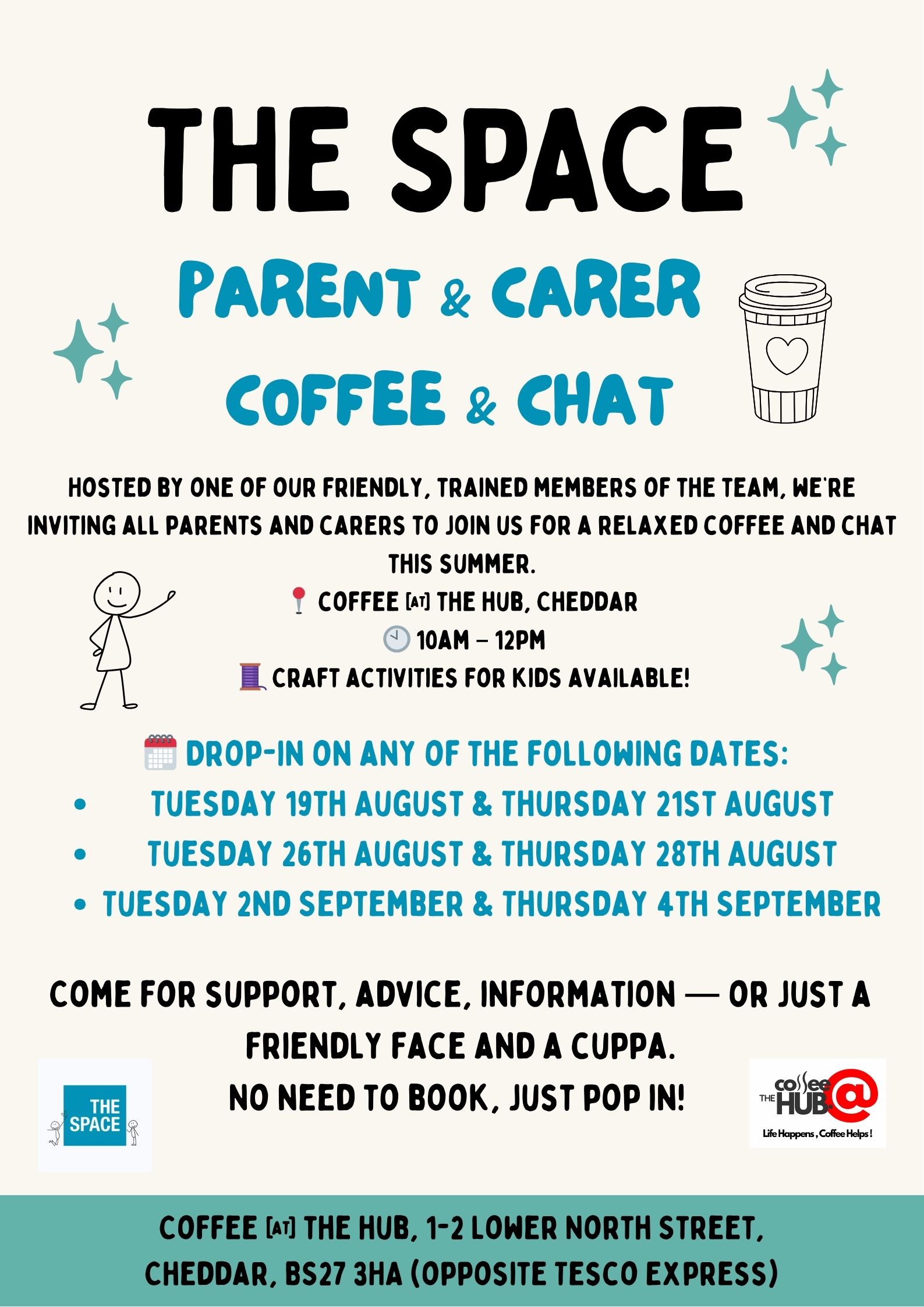 Coffee @ The Hub Parent Drop In
